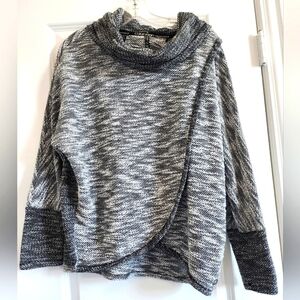 Womens Calvin Klein Performance cowl neck tulip-hem top size Medium